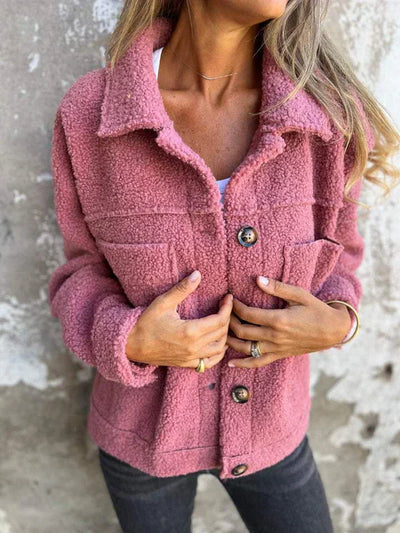 Dion |  Kort uldblazer med revers