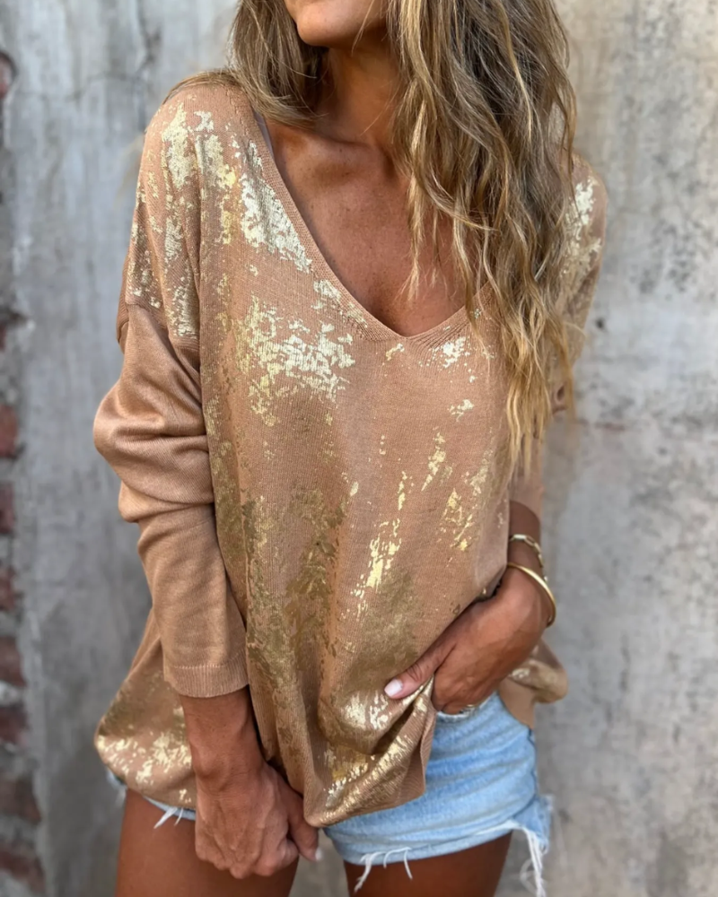 Ida | Afslappet strikket top