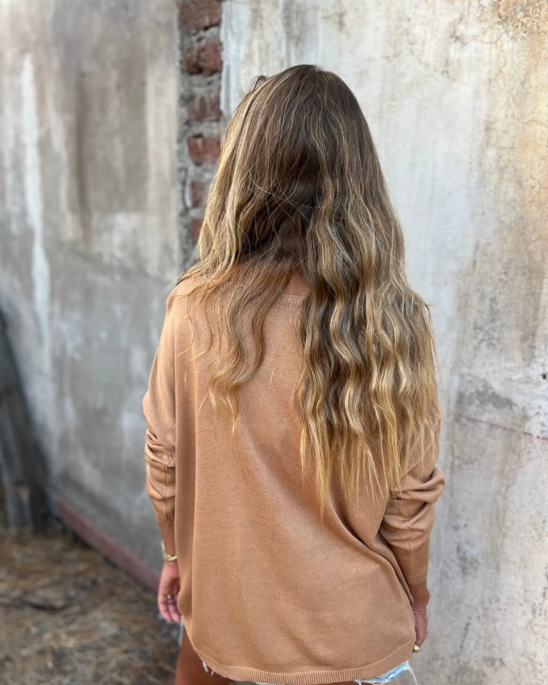 Ida | Afslappet strikket top