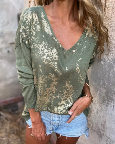 Ida | Afslappet strikket top