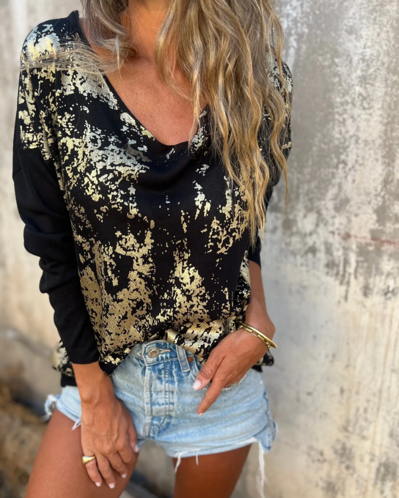 Ida | Afslappet strikket top