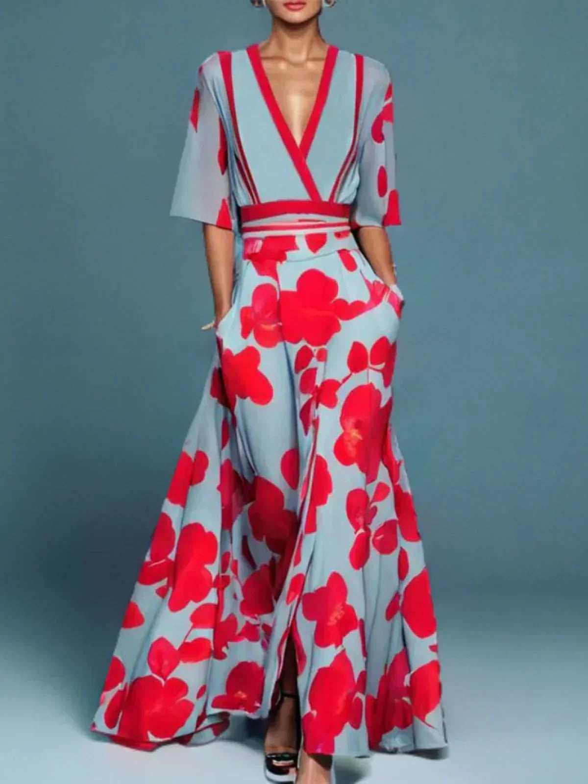 Astrid | Kjole med elegante ærmer