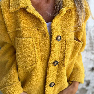 Dion |  Kort uldblazer med revers