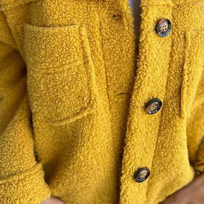 Dion |  Kort uldblazer med revers